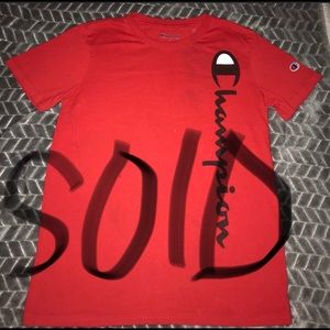 Kids Champion red shirt